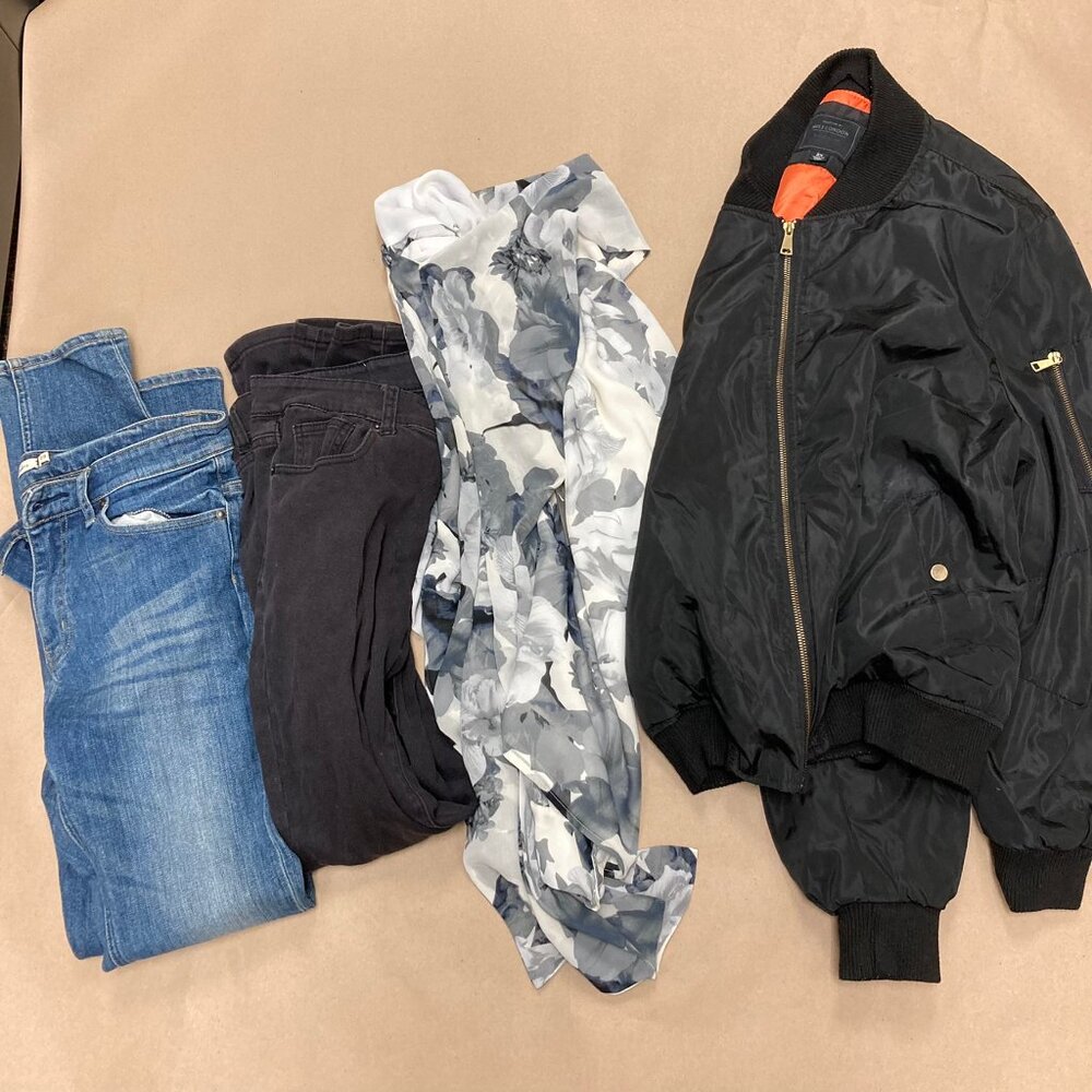Assorted Clothing Bundle - Jeans, Top, Jacket